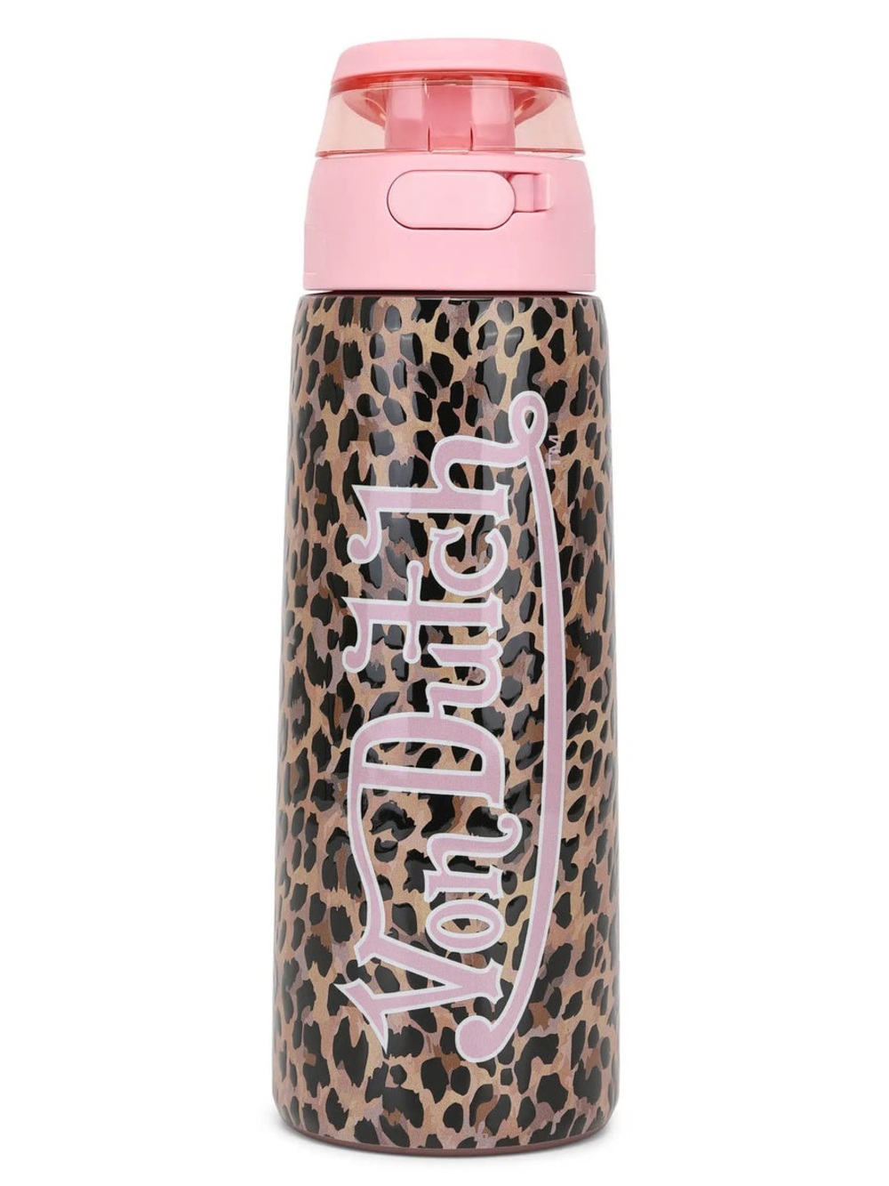Von Dutch Leopard Print Insulated Bottle